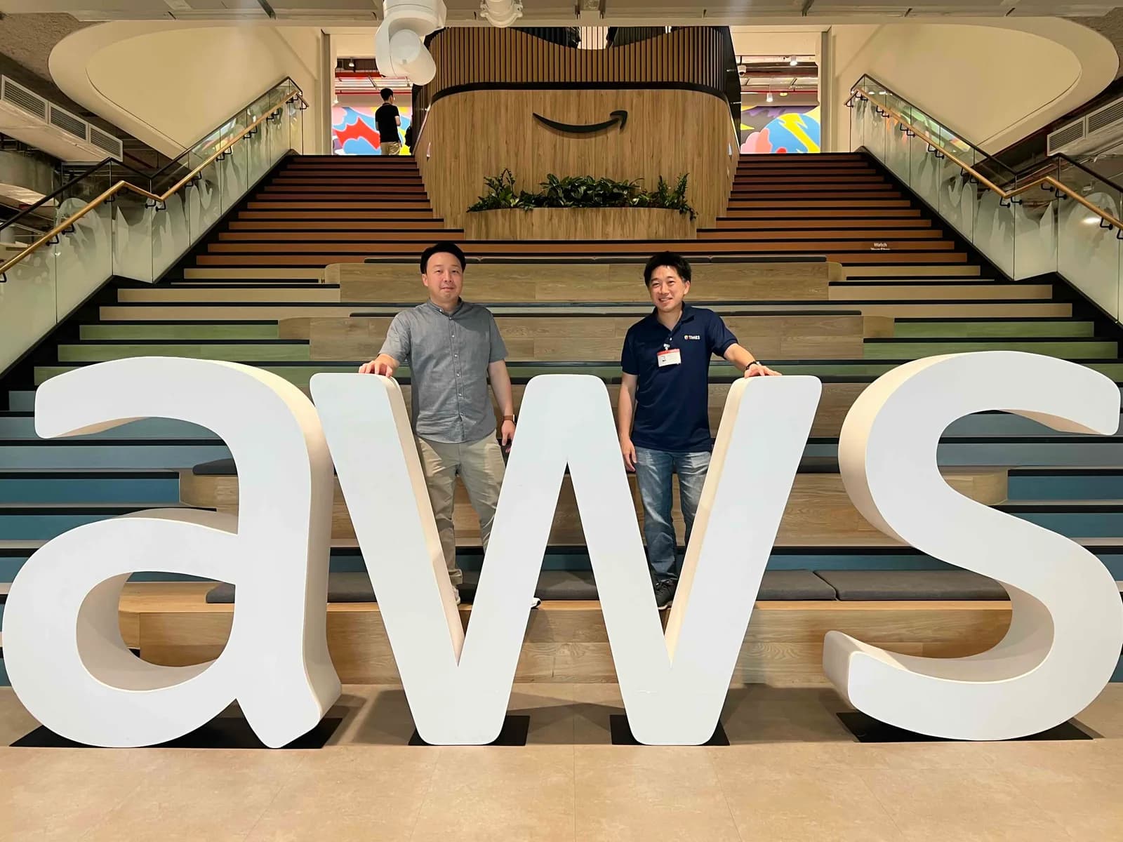 TMES team at AWS Headquarters