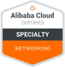 Alibaba Cloud Specialty Networking badge