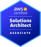 Amazon Web Services Solutions Architect Associate badge