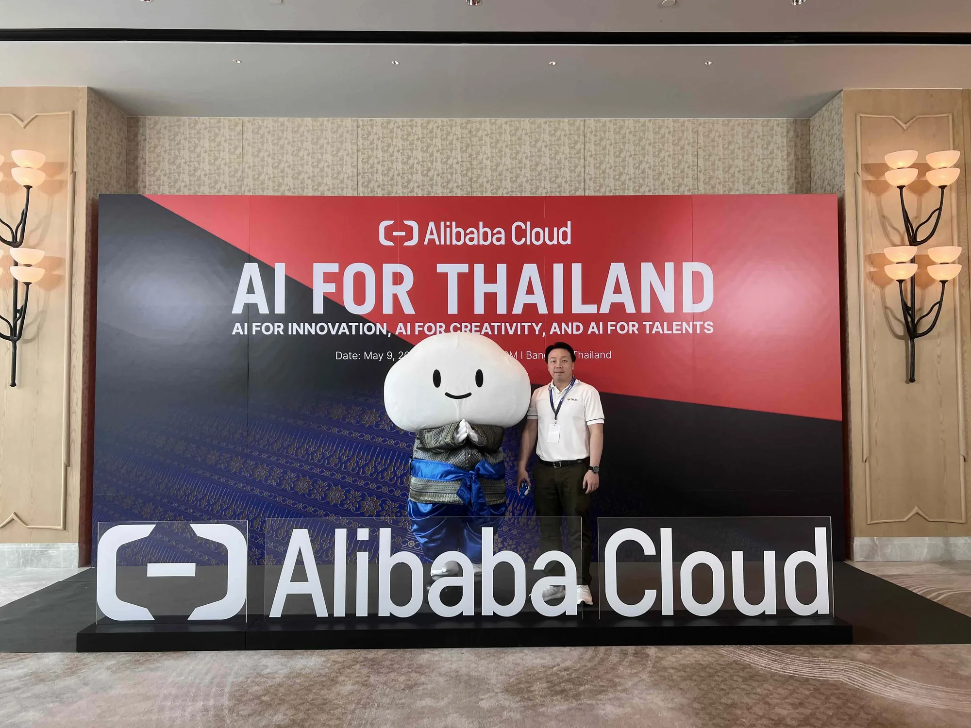 TMES at the Alibaba Cloud AI for Thailand event